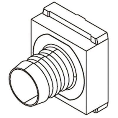 HARTING, 61030 Series Crimp Flange For Use With D-Sub Connector