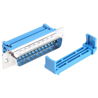 RS PRO 25 Way Cable Mount D-sub Connector Plug, 1.27mm Pitch