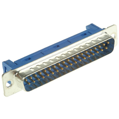 RS PRO 37 Way Cable Mount D-sub Connector Plug, 1.27mm Pitch