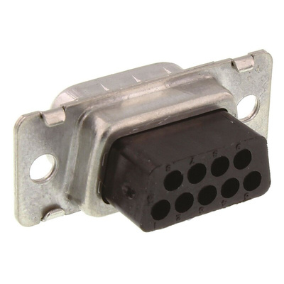 TE Connectivity Amplimite HDP-20 9 Way Cable Mount D-sub Connector Plug