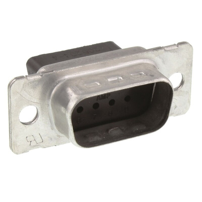 TE Connectivity Amplimite HDP-20 9 Way Cable Mount D-sub Connector Plug