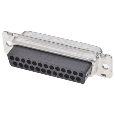 TE Connectivity Amplimite HDP-20 25 Way Cable Mount D-sub Connector Plug