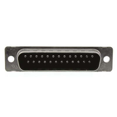 TE Connectivity Amplimite HDP-20 25 Way Cable Mount D-sub Connector Plug