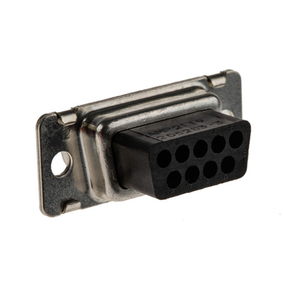 TE Connectivity Amplimite HDP-20 9 Way Cable Mount D-sub Connector Socket