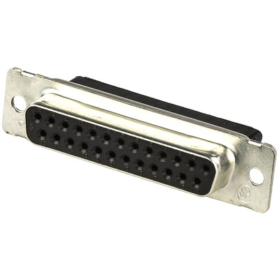 TE Connectivity Amplimite HDP-20 25 Way Cable Mount D-sub Connector Socket