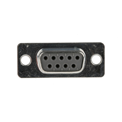 Cinch FD 9 Way Panel Mount D-sub Connector Socket, 2.76mm Pitch