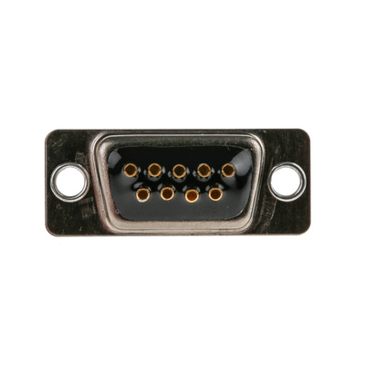 Cinch FD 9 Way Panel Mount D-sub Connector Socket, 2.76mm Pitch