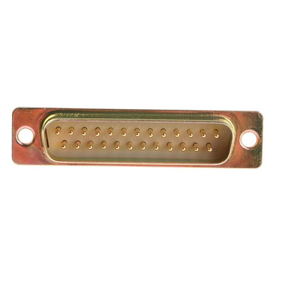 RS PRO 25 Way Panel Mount D-sub Connector Plug, 2.77mm Pitch