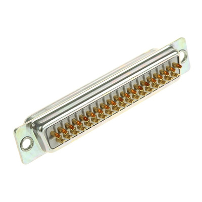 RS PRO 37 Way Panel Mount D-sub Connector Plug