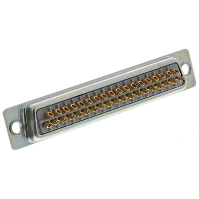 RS PRO 37 Way Panel Mount D-sub Connector Socket