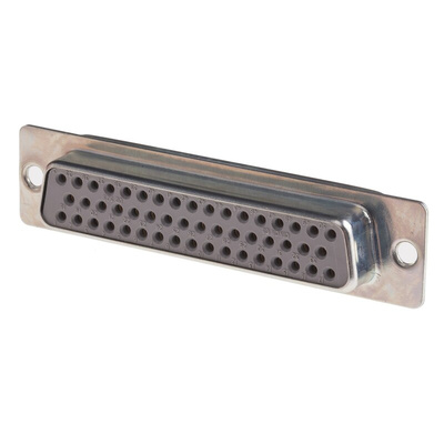 RS PRO 50 Way Panel Mount D-sub Connector Socket