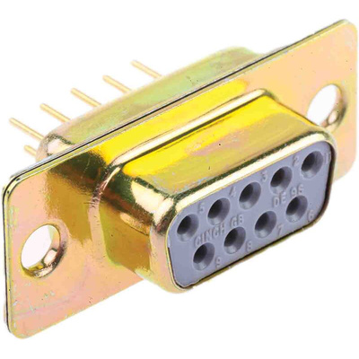 RS PRO 9 Way Through Hole D-sub Connector Socket