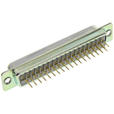 RS PRO 37 Way Through Hole D-sub Connector Plug