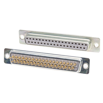 RS PRO 37 Way Through Hole D-sub Connector Socket