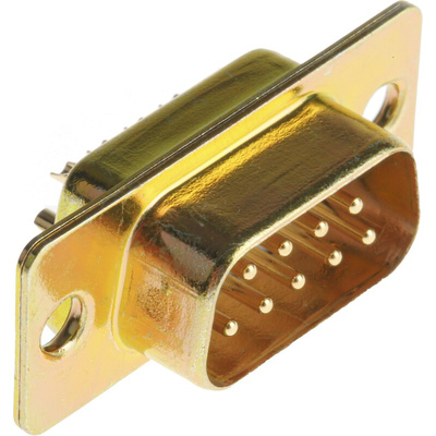 RS PRO 9 Way Panel Mount D-sub Connector Plug