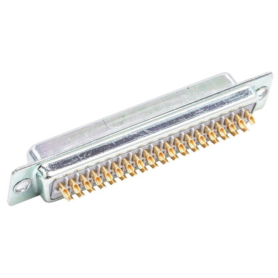 RS PRO 37 Way Panel Mount D-sub Connector Socket