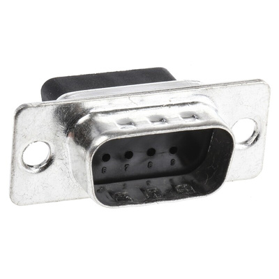 RS PRO 9 Way Cable Mount D-sub Connector