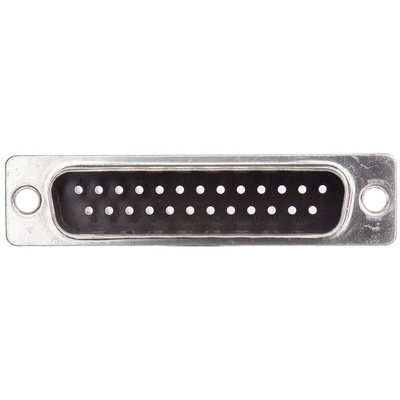 RS PRO 25 Way Cable Mount D-sub Connector Plug