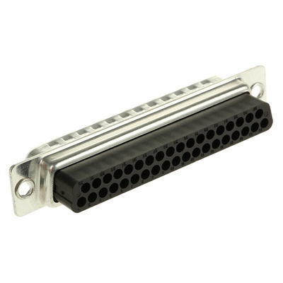 RS PRO 37 Way Cable Mount D-sub Connector Plug