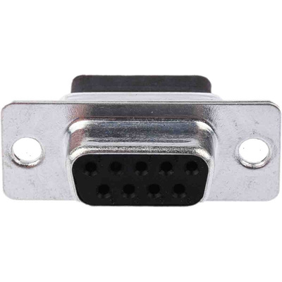RS PRO 9 Way Cable Mount D-sub Connector Socket