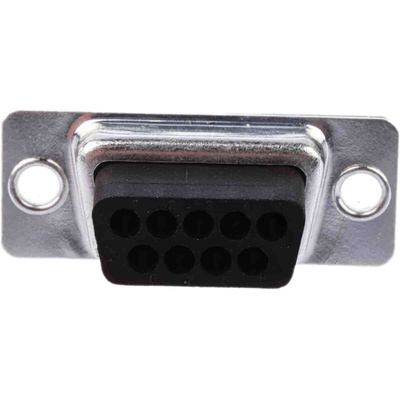 RS PRO 9 Way Cable Mount D-sub Connector Socket