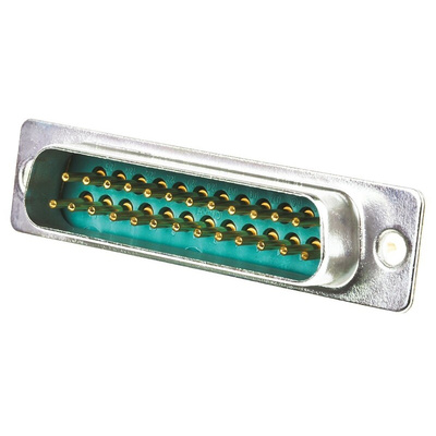 RS PRO 25 Way Panel Mount D-sub Connector Plug, 2.77mm Pitch