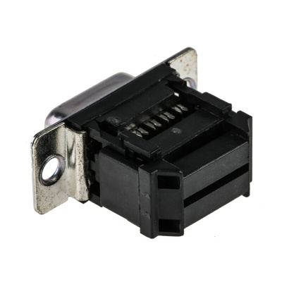 RS PRO 9 Way Right Angle Cable Mount D-sub Connector Socket, 2.77mm Pitch
