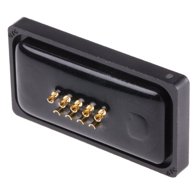 RS PRO 9 Way Panel Mount D-sub Connector Plug