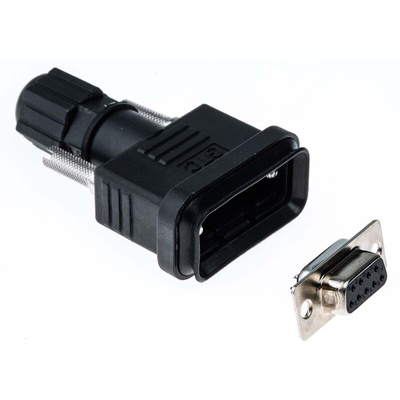 RS PRO 9 Way Cable Mount D-sub Connector Socket