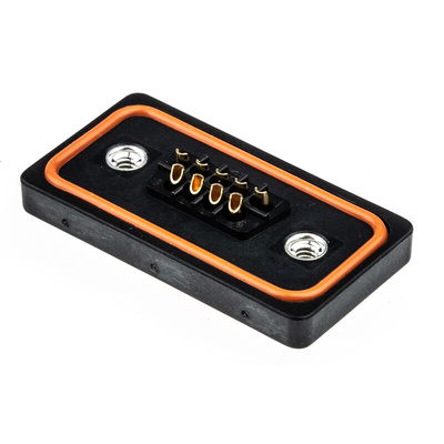 FCT from Molex FWD 9 Way Panel Mount D-sub Connector Plug