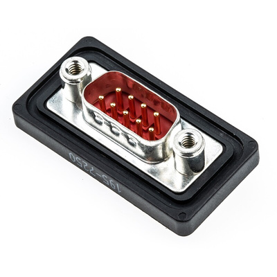 FCT from Molex FWD 9 Way Panel Mount D-sub Connector Plug