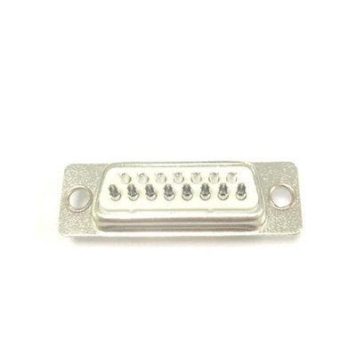 RS PRO 15 Way Panel Mount D-sub Connector Plug, 2.77mm Pitch
