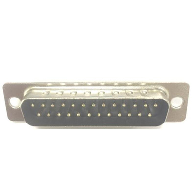RS PRO 25 Way Panel Mount D-sub Connector Plug, 2.77mm Pitch