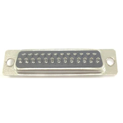 RS PRO 25 Way Panel Mount D-sub Connector Plug, 2.77mm Pitch