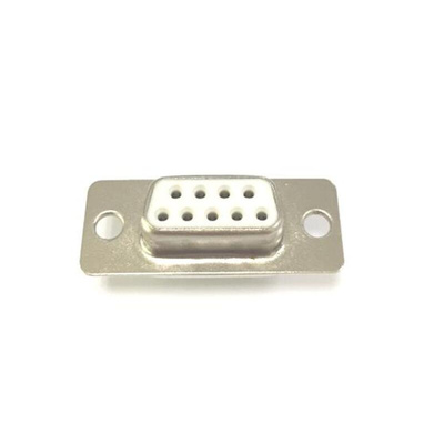 RS PRO 9 Way Panel Mount D-sub Connector Socket, 2.77mm Pitch
