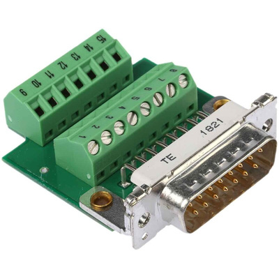 Phoenix Contact SH 15 Way Right Angle D-sub Connector Plug, 2.77mm Pitch