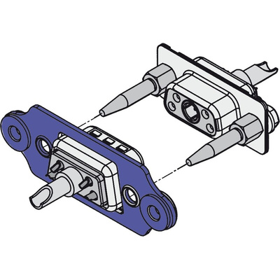 CONEC Guide Pin For Use With Blind Mating System