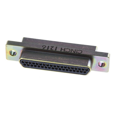 RS PRO 37 Way Panel Mount D-sub Connector Plug