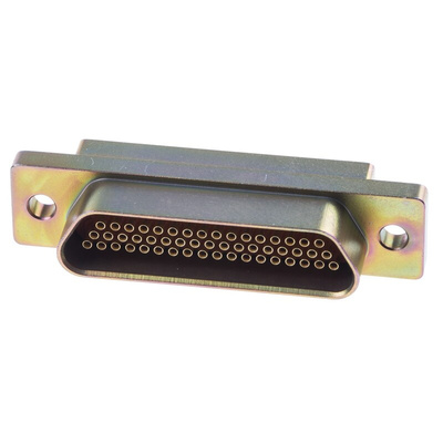 RS PRO 51 Way Panel Mount D-sub Connector Socket