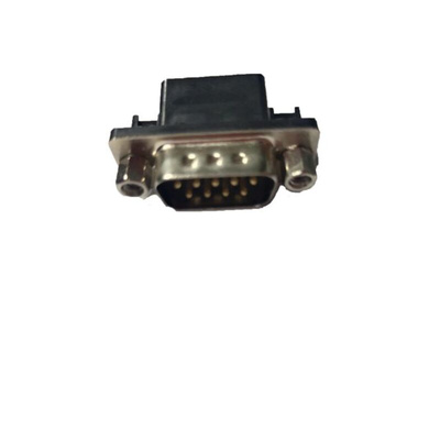 RS PRO 9 Way Right Angle Panel Mount D-sub Connector Plug, 2.77mm Pitch
