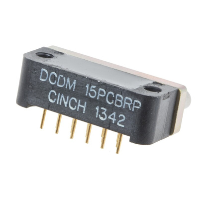 RS PRO 15 Way Right Angle Through Hole D-sub Connector Plug, 2.54mm Pitch