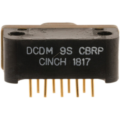 RS PRO 9 Way Right Angle Through Hole D-sub Connector Socket, 2.54mm Pitch
