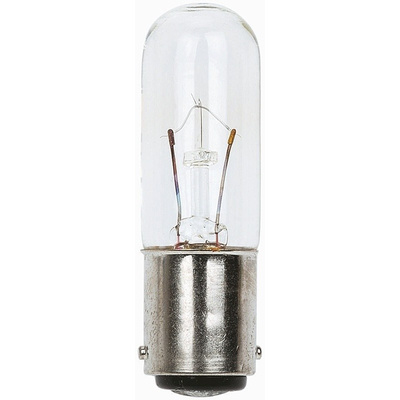 Werma BA15d Incandescent Bulb, Clear, 115 V, 60 mA