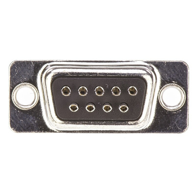 ITT Cannon ZD* 9 Way Panel Mount D-sub Connector Plug, 2.77mm Pitch