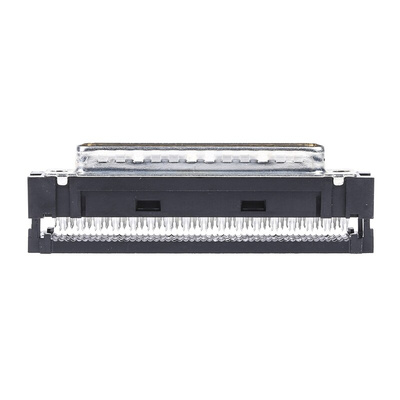 TE Connectivity Amplimite HDF-20 50 Way Right Angle Cable Mount D-sub Connector Plug, 2.76mm Pitch