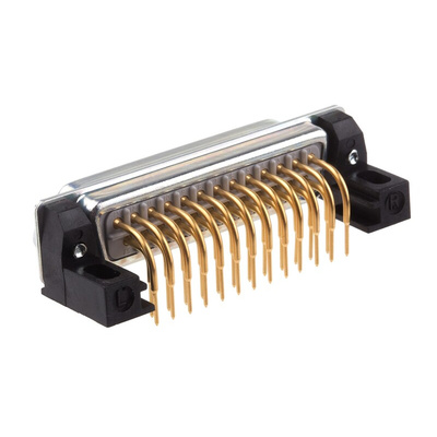 RS PRO 25 Way Right Angle Through Hole D-sub Connector Plug