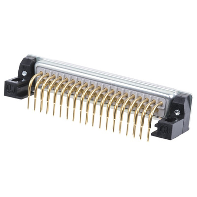 RS PRO 37 Way Right Angle Through Hole D-sub Connector Plug