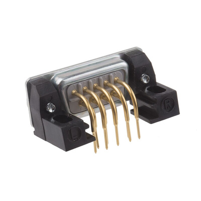 RS PRO 9 Way Right Angle Through Hole D-sub Connector Socket