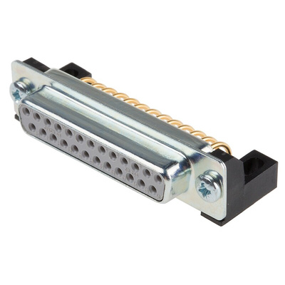 RS PRO 25 Way Right Angle Through Hole D-sub Connector Socket