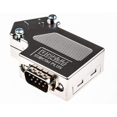 Phoenix Contact SUBCON-PLUS 9 Way Right Angle Cable Mount D-sub Connector Plug, 2.77mm Pitch